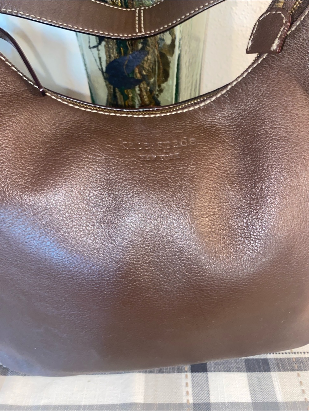 Kate Spade New York Vintage, Collectors, Y2K , Leather Tote Bag – Rare Find - Picture 3 of 16